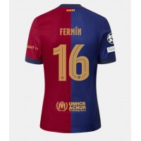 Barcelona Fermin Lopez #16 Kotipaita 2024-25 Lyhythihainen